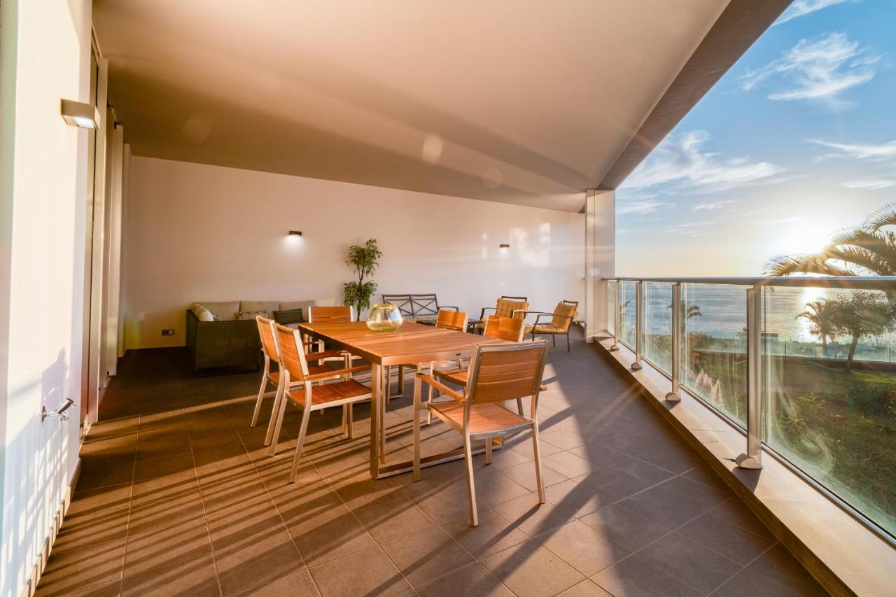 Suite Bm - 3 Pools-Gym-Ac-Huge Balcony Sea View Funchal  Exterior foto