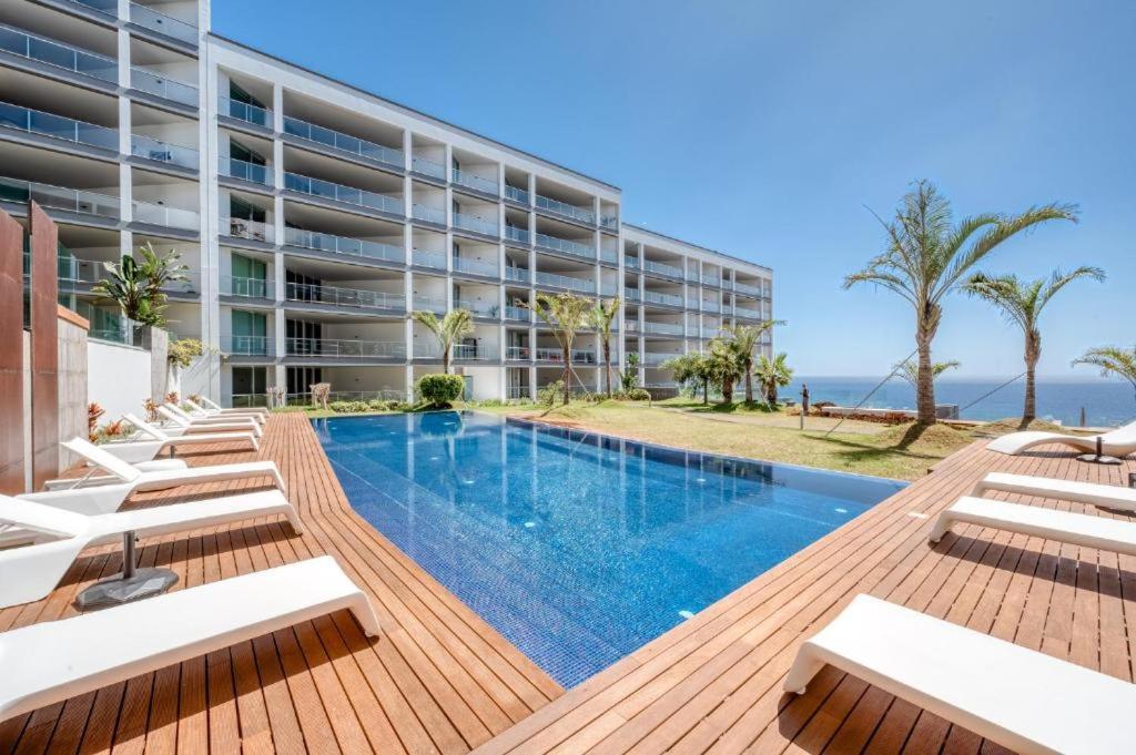 Suite Bm - 3 Pools-Gym-Ac-Huge Balcony Sea View Funchal  Exterior foto